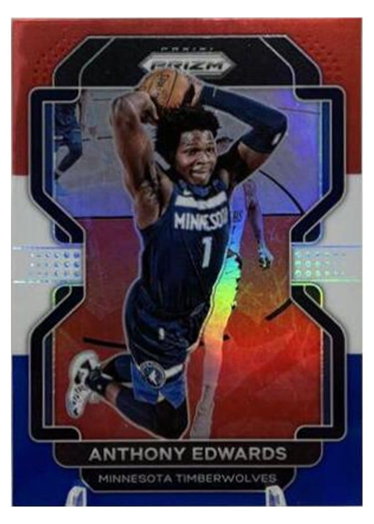 2022-23 Panini Prizm Base Set Anthony Edwards #56 card