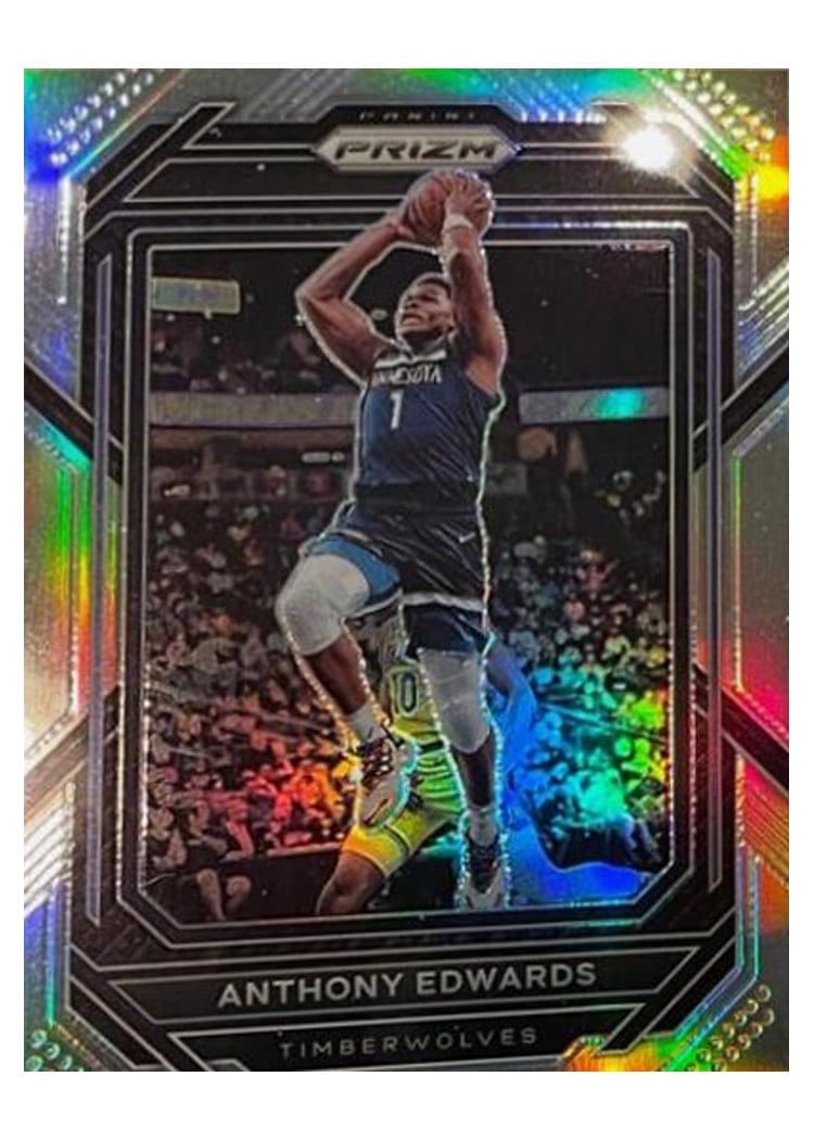 2022-23 Panini Prizm Base Set Anthony Edwards #56 card