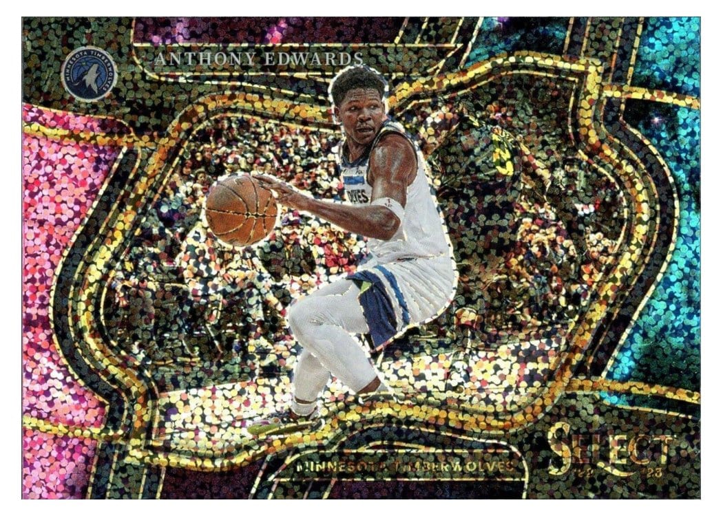 2022-23 Panini Select Base Set Anthony Edwards #246 card
