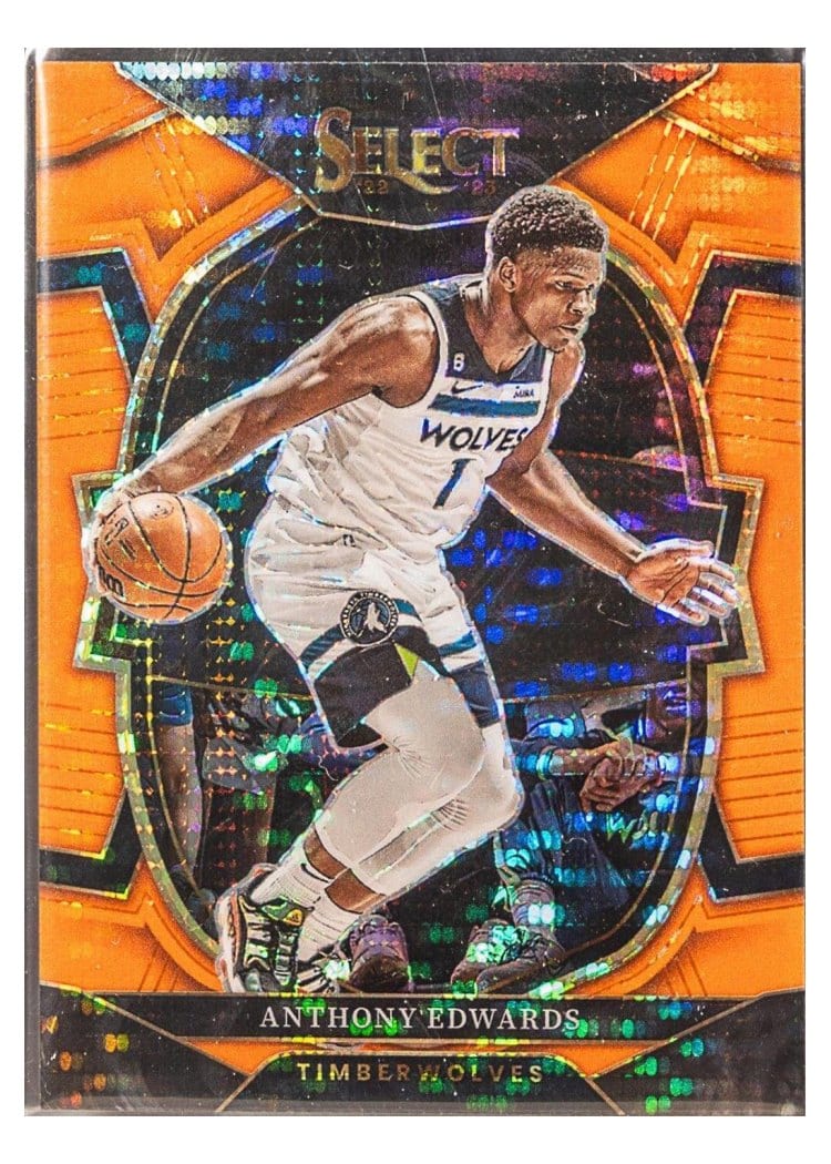 2022-23 Panini Select Base Set Anthony Edwards #246 card
