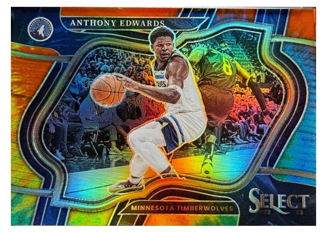 2022-23 Panini Select Base Set Anthony Edwards #246 card