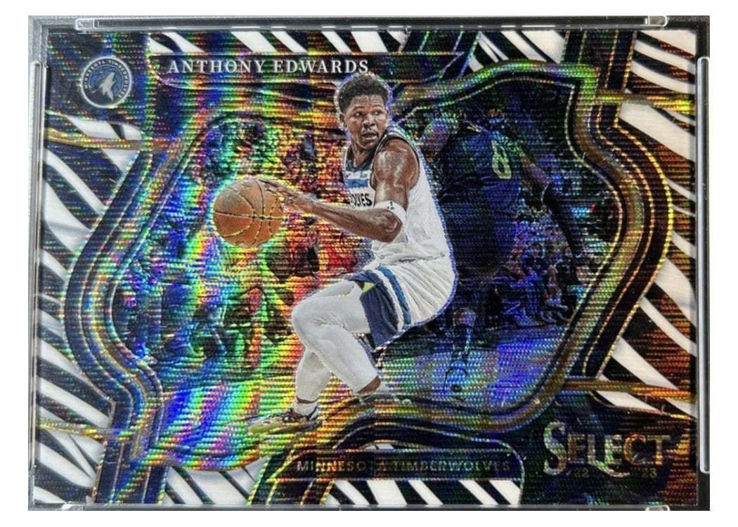 2022-23 Panini Select Base Set Anthony Edwards #246 card