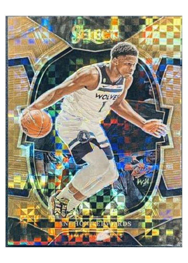 2022-23 Panini Select Base Set Anthony Edwards #46 card