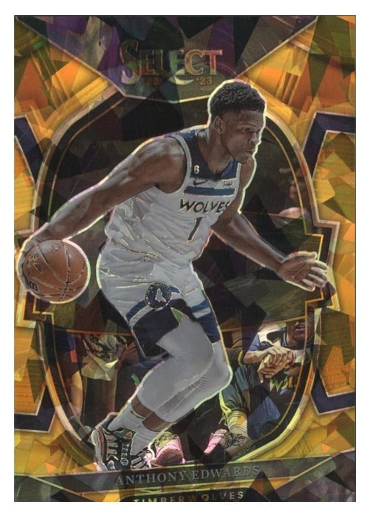 2022-23 Panini Select Base Set Anthony Edwards #46 card