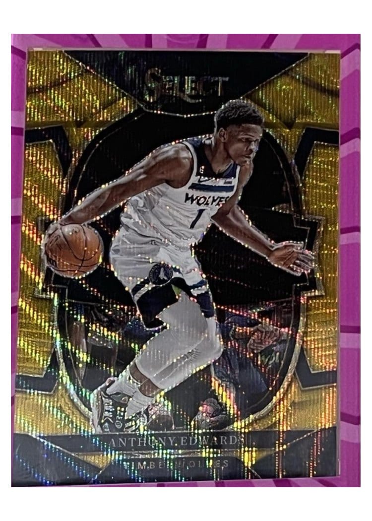 2022-23 Panini Select Base Set Anthony Edwards #46 card