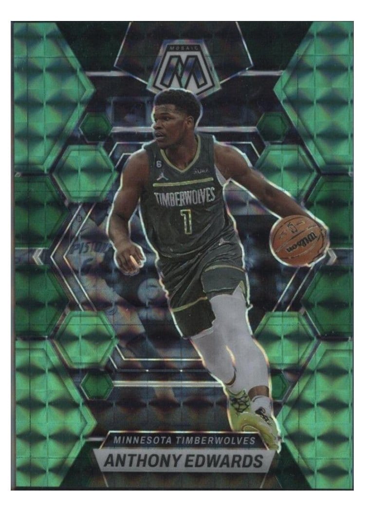 2022 Panini Mosaic Anthony Edwards #26 card