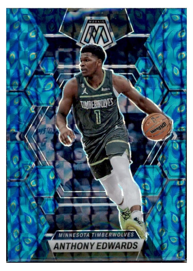 2022 Panini Mosaic Anthony Edwards #26 card