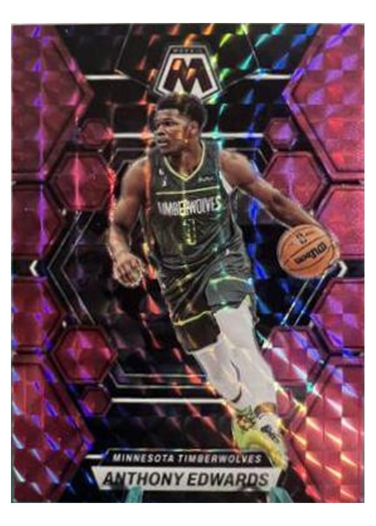 2022 Panini Mosaic Anthony Edwards #26 card