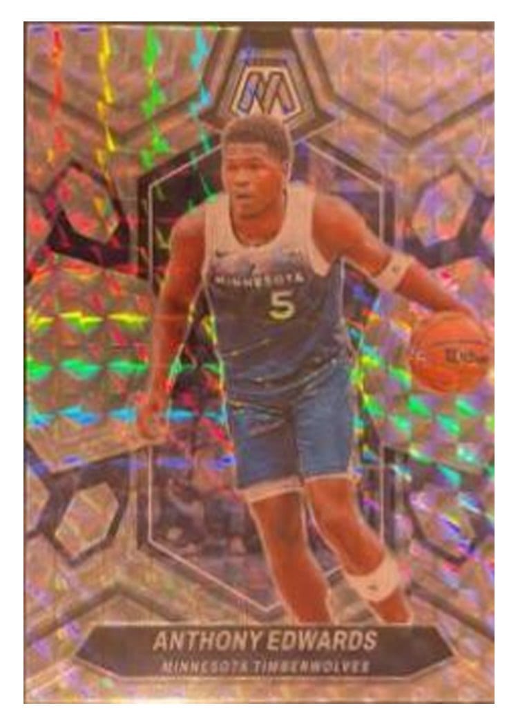 2023-24 Panini Mosaic Base Set Anthony Edwards Mosaic #33 card