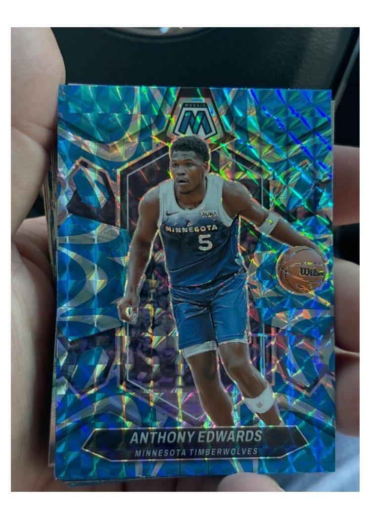 2023-24 Panini Mosaic Base Set Anthony Edwards #33 card
