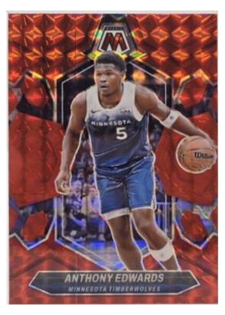 2023-24 Panini Mosaic Base Set Anthony Edwards #33 card