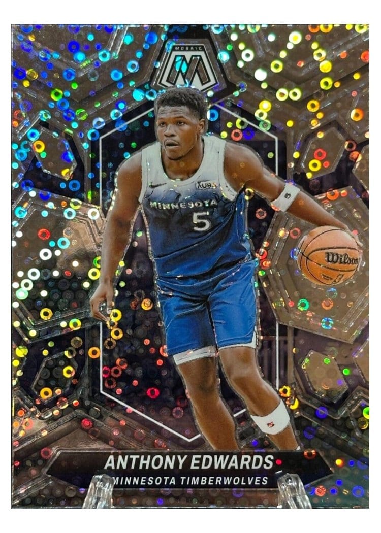 2023-24 Panini Mosaic Base Set Anthony Edwards #33 card