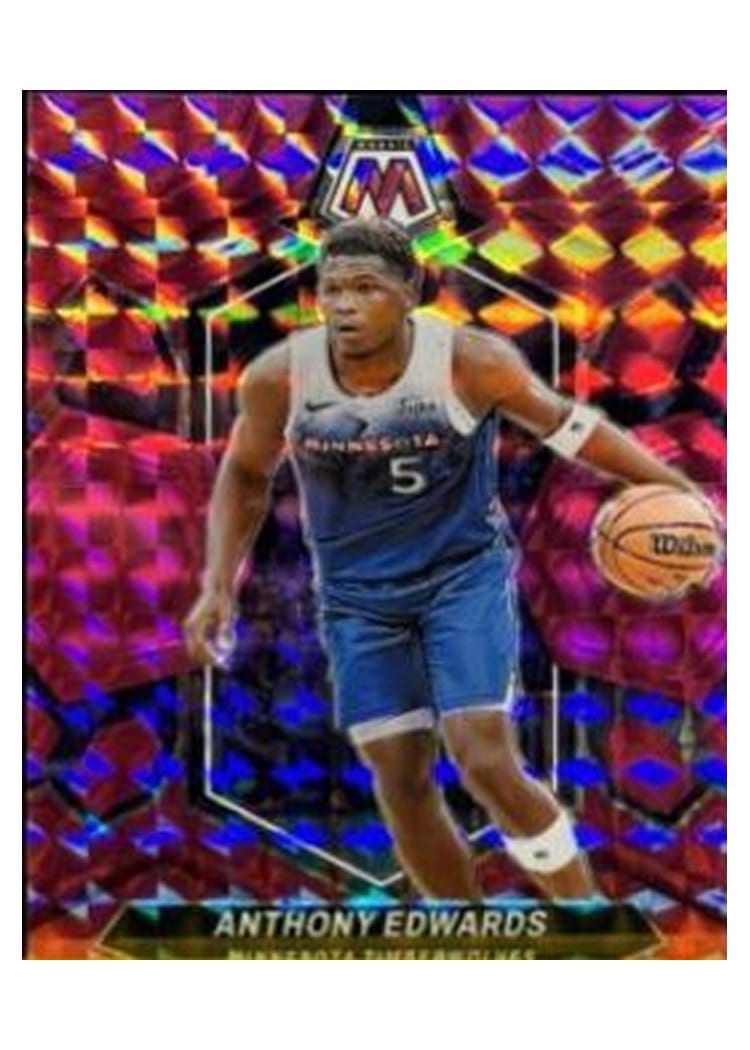 2023-24 Panini Mosaic Base Set Anthony Edwards #33 card