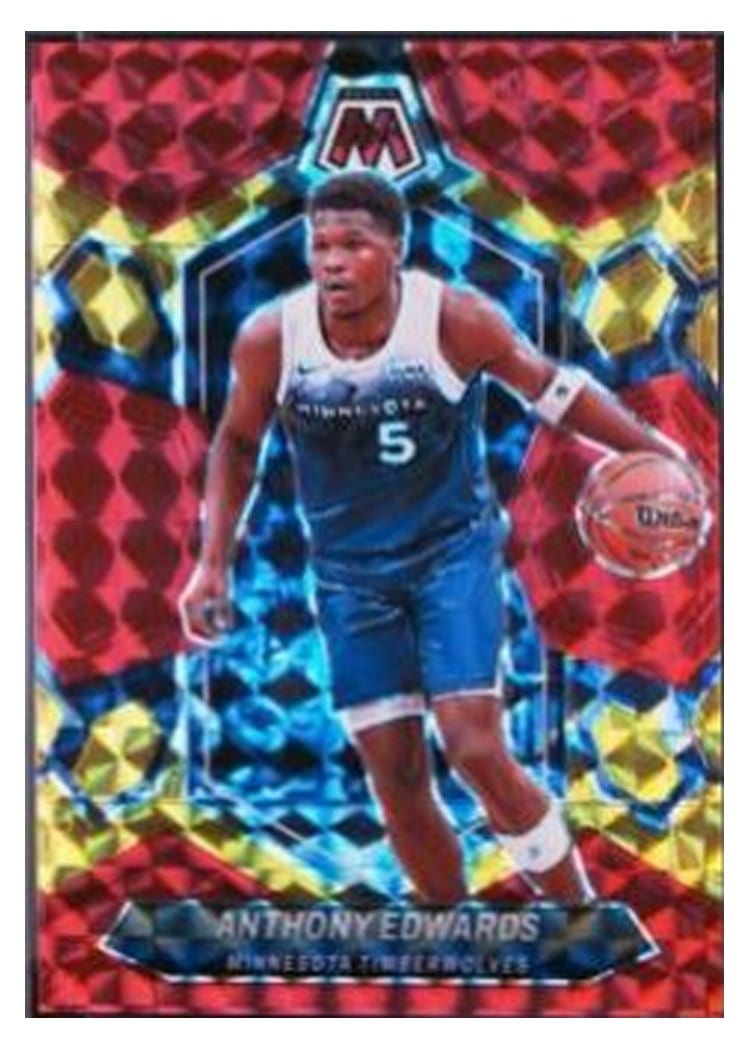 2023-24 Panini Mosaic Base Set Anthony Edwards #33 card