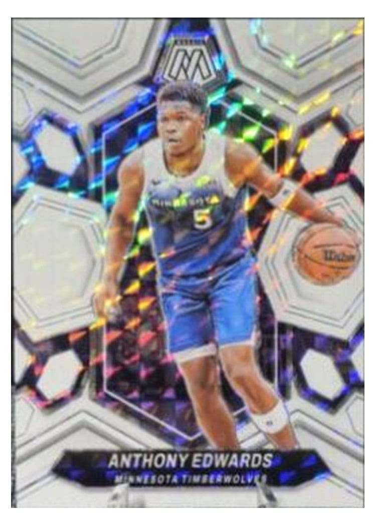 2023-24 Panini Mosaic Base Set Anthony Edwards #33 card