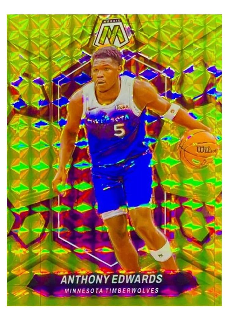 2023-24 Panini Mosaic Base Set Anthony Edwards #33 card