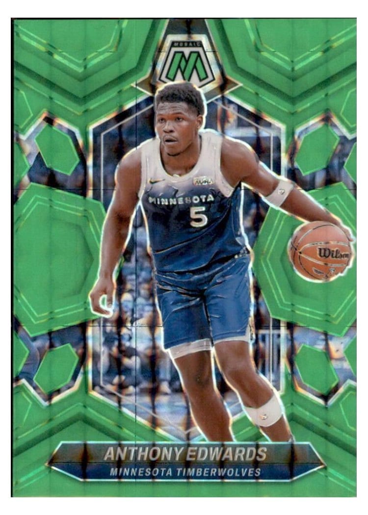 2023-24 Panini Mosaic Base Set Anthony Edwards #33 card