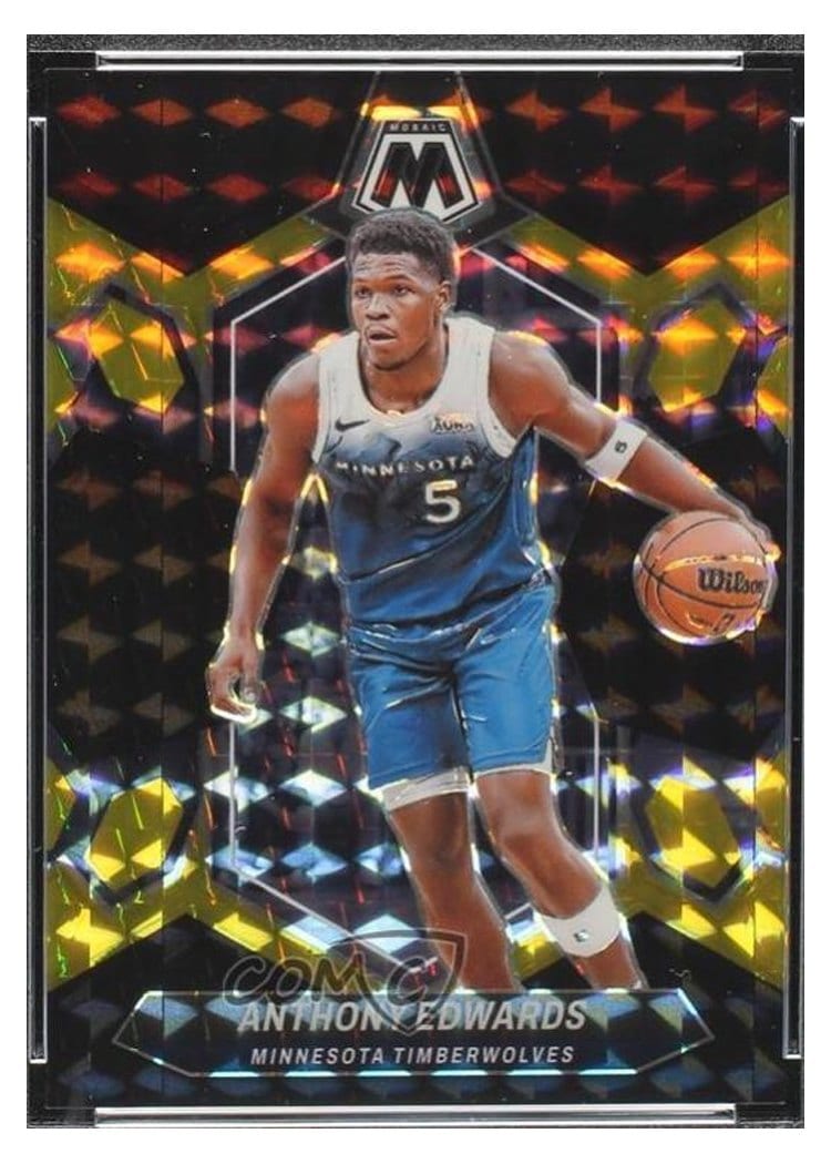 2023-24 Panini Mosaic Base Set Anthony Edwards #33 card