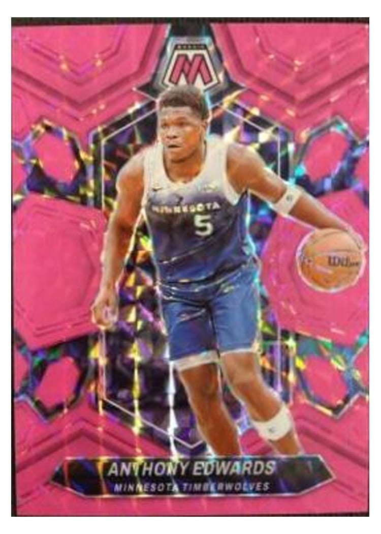 2023-24 Panini Mosaic Base Set Anthony Edwards #33 card