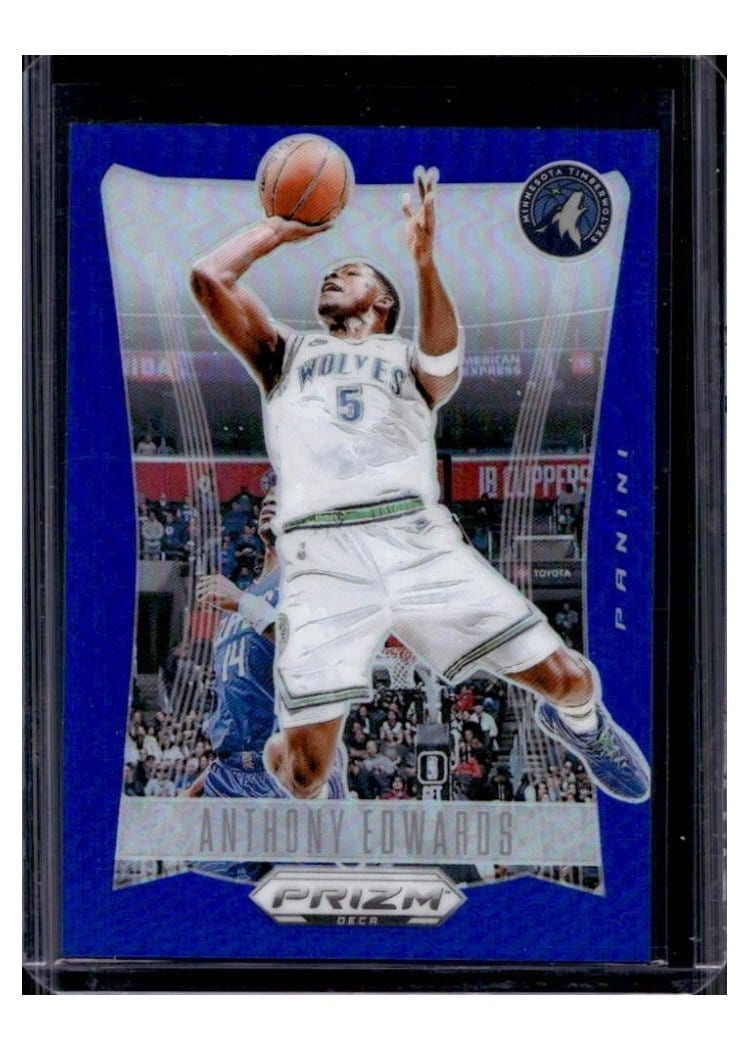 2023-24 Panini Prizm Base Set Anthony Edwards #108 card