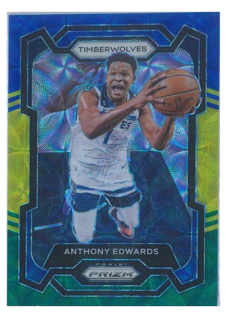 2023-24 Panini Prizm Base Set Anthony Edwards #108 card