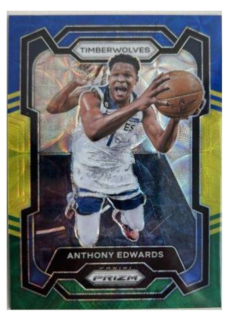 2023-24 Panini Prizm Base Set Anthony Edwards #108 card