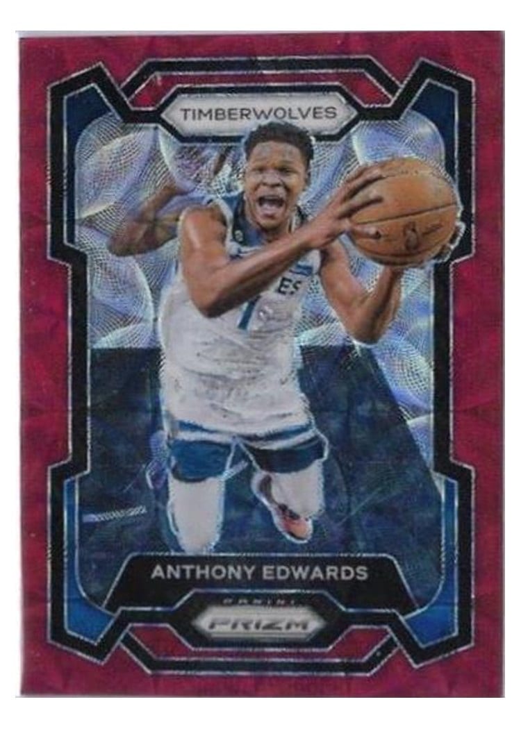 2023-24 Panini Prizm Base Set Anthony Edwards #108 card