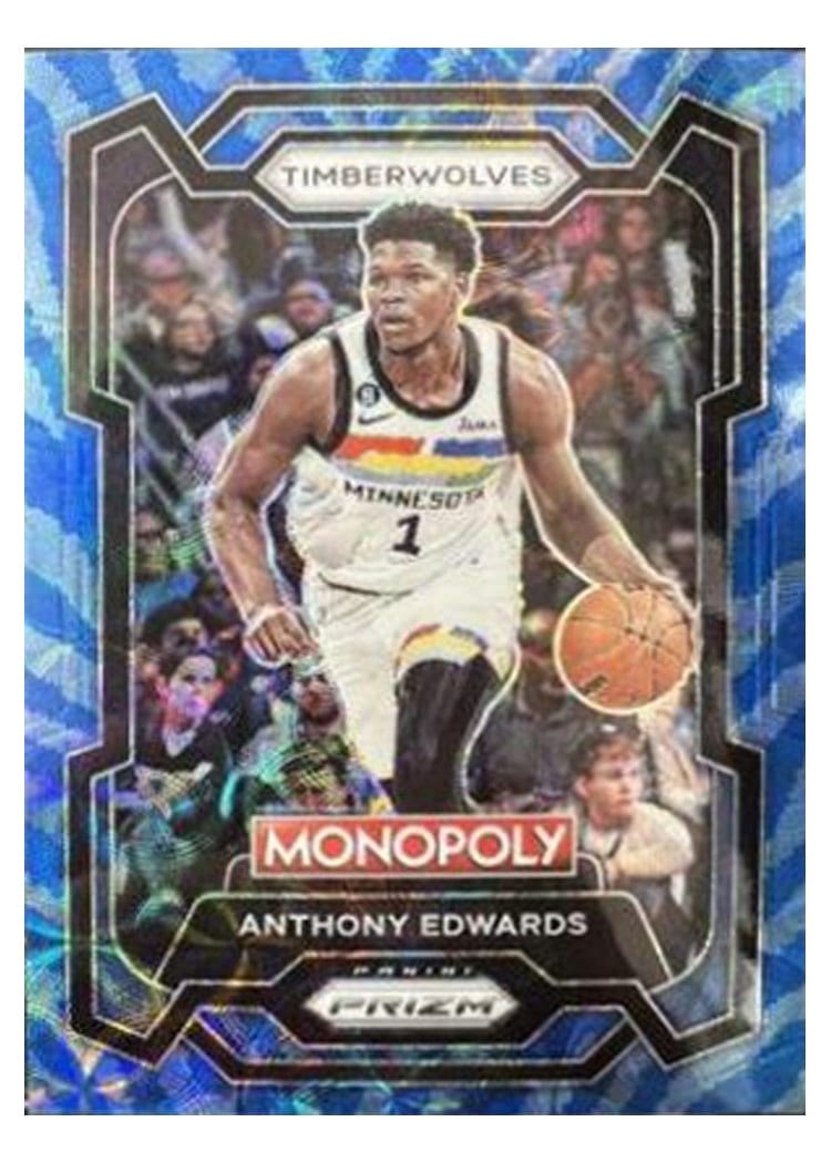 2023-24 Panini Prizm Base Set Anthony Edwards #108 card