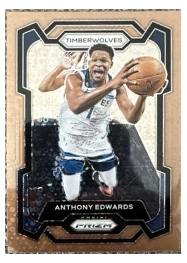 2023-24 Panini Prizm Base Set Anthony Edwards #108 card