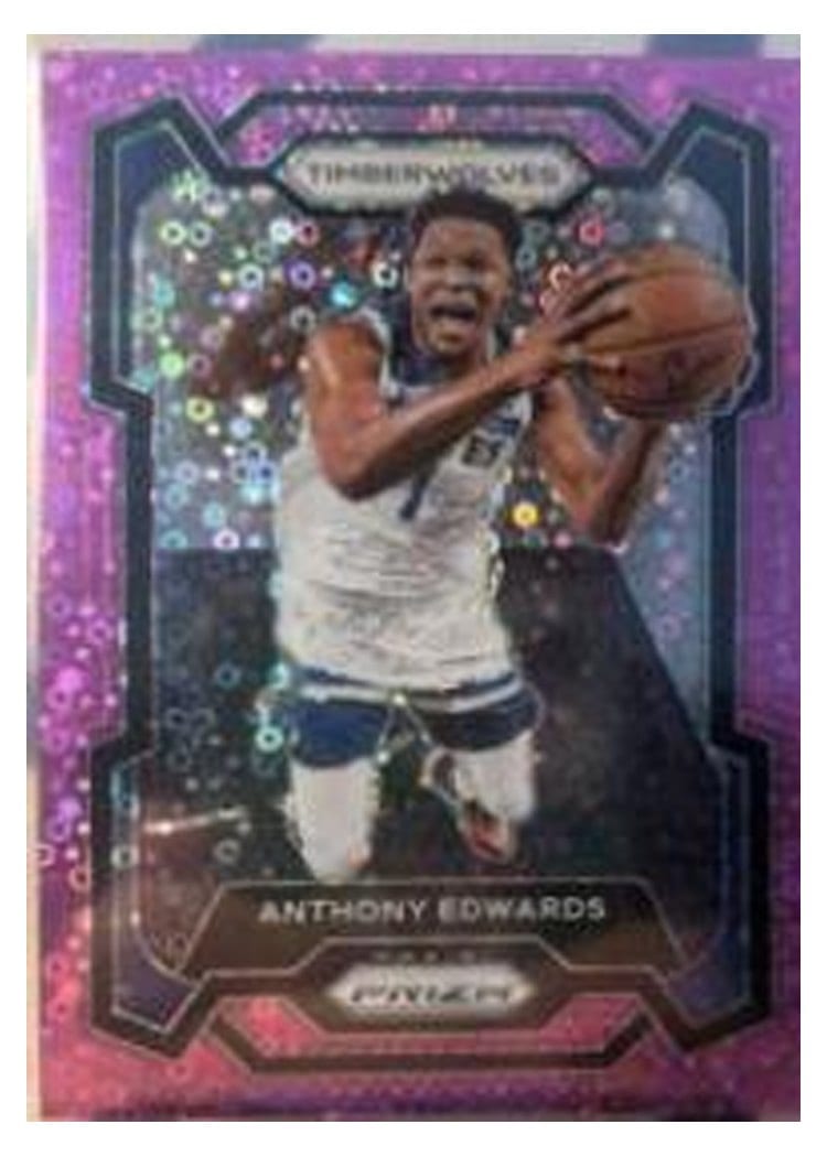2023-24 Panini Prizm Base Set Anthony Edwards #108 card
