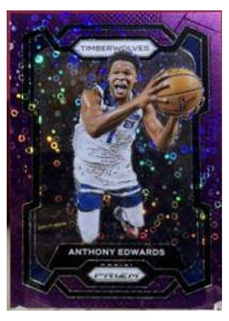 2023-24 Panini Prizm Base Set Anthony Edwards #108 card
