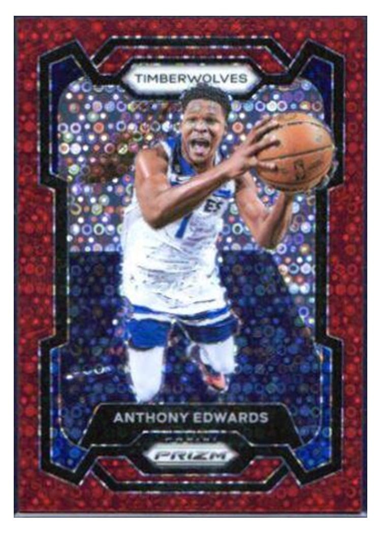 2023-24 Panini Prizm Base Set Anthony Edwards #108 card
