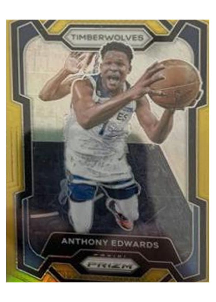 2023-24 Panini Prizm Base Set Anthony Edwards #108 card