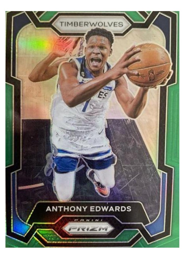 2023-24 Panini Prizm Base Set Anthony Edwards #108 card