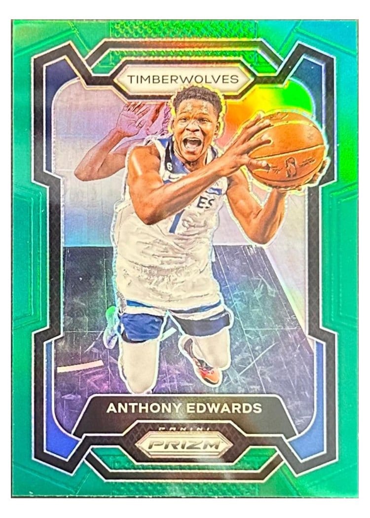 2023-24 Panini Prizm Base Set Anthony Edwards #108 card