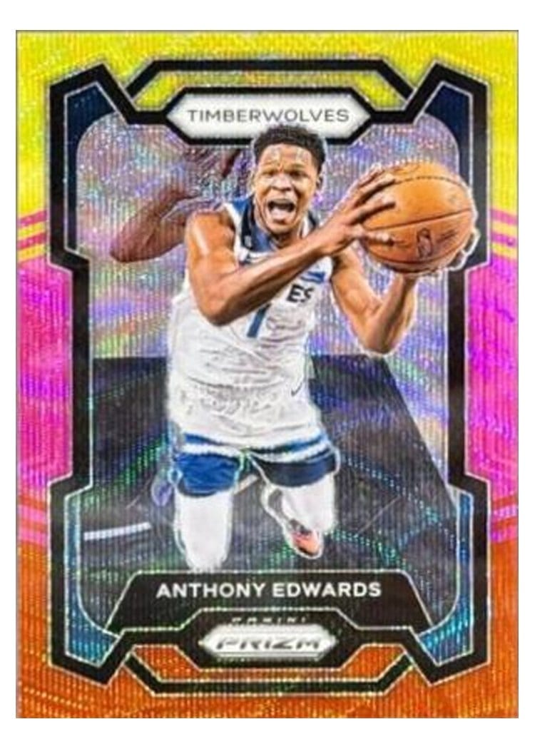 2023-24 Panini Prizm Base Set Anthony Edwards #108 card