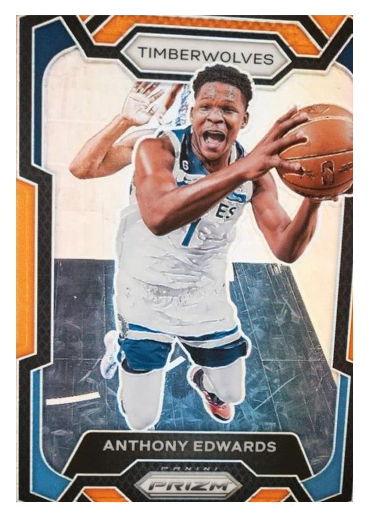 2023-24 Panini Prizm Base Set Anthony Edwards #108 card