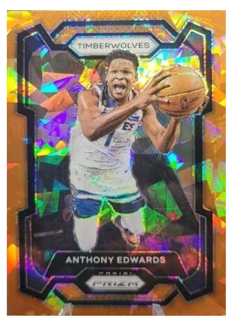 2023-24 Panini Prizm Base Set Anthony Edwards #108 card
