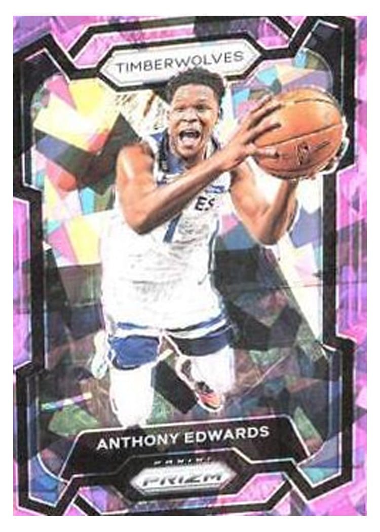 2023-24 Panini Prizm Base Set Anthony Edwards #108 card