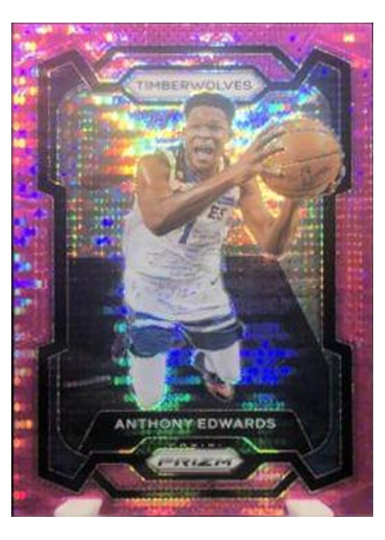 2023-24 Panini Prizm Base Set Anthony Edwards #108 card