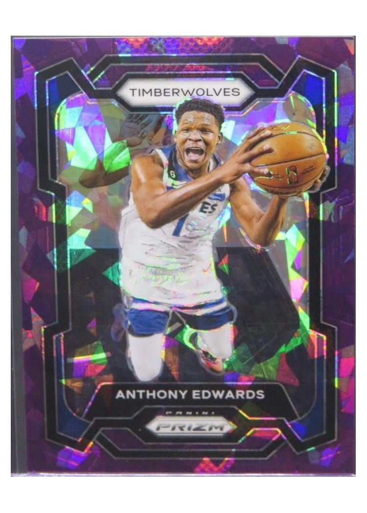 2023-24 Panini Prizm Base Set Anthony Edwards #108 card