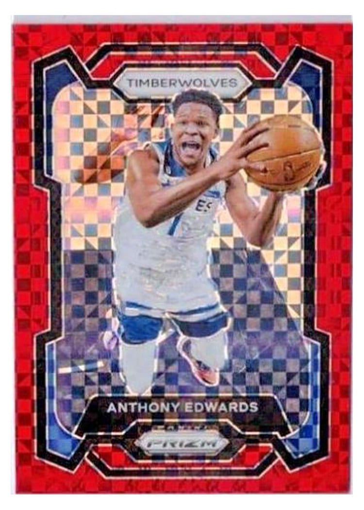 2023-24 Panini Prizm Base Set Anthony Edwards #108 card