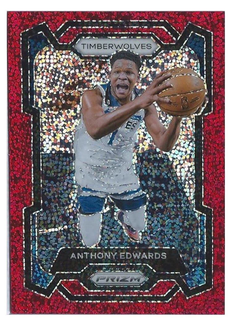 2023-24 Panini Prizm Base Set Anthony Edwards #108 card