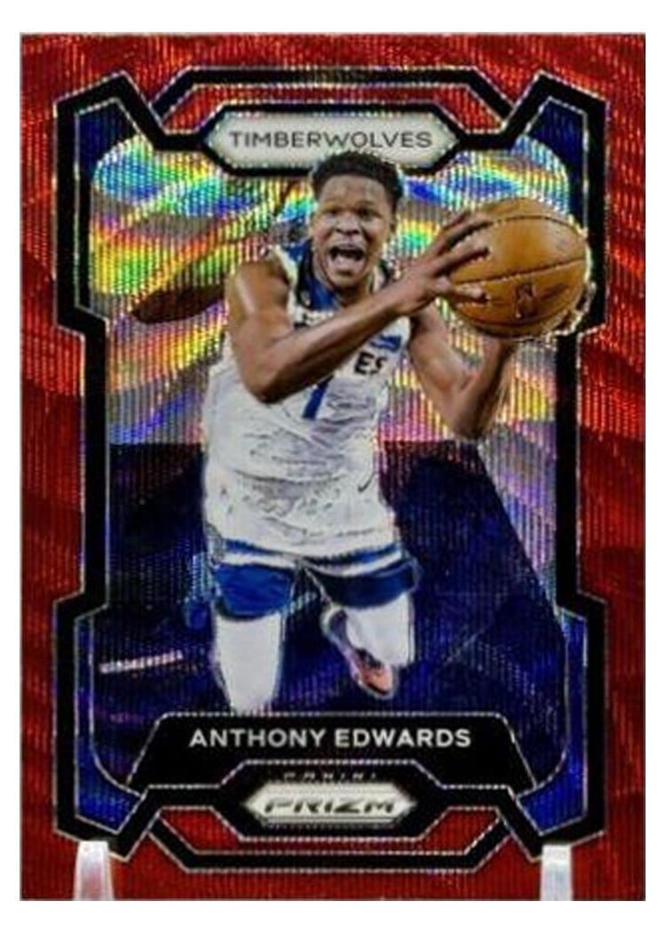 2023-24 Panini Prizm Base Set Anthony Edwards #108 card