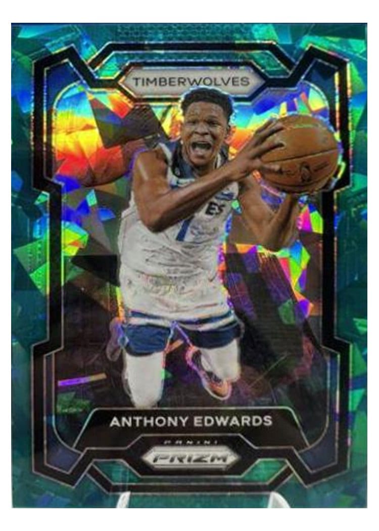 2023-24 Panini Prizm Base Set Anthony Edwards #108 card