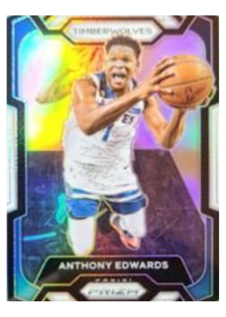 2023-24 Panini Prizm Base Set Anthony Edwards #108 card