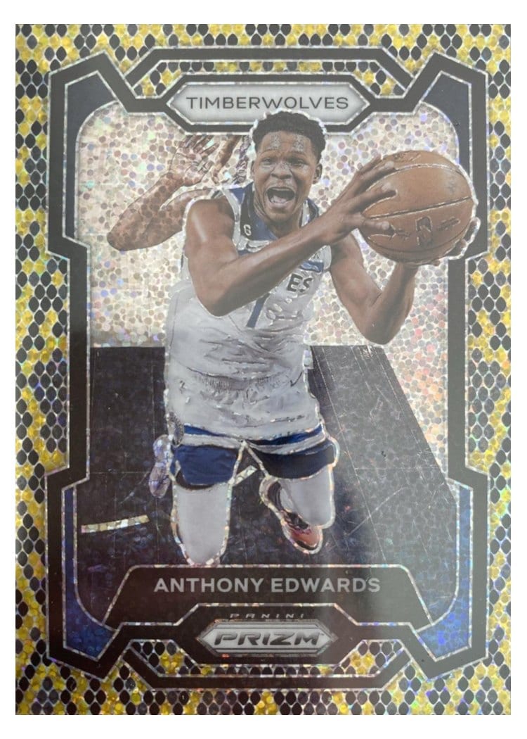 2023-24 Panini Prizm Base Set Anthony Edwards #108 card