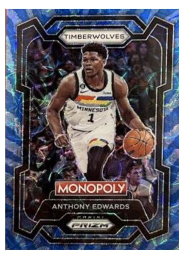 2023-24 Panini Prizm Monopoly Base Set Anthony Edwards #52 card