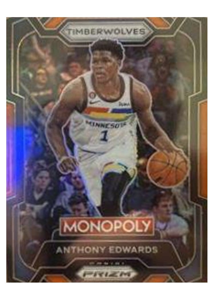 2023-24 Panini Prizm Monopoly Base Set Anthony Edwards #52 card