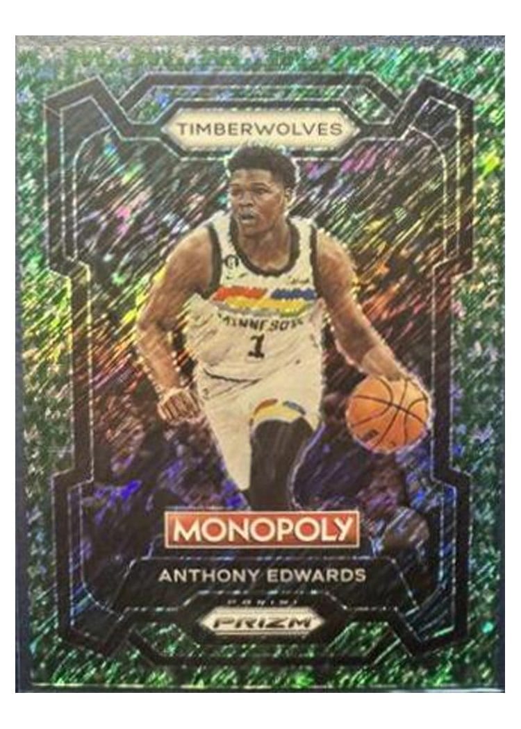 2023-24 Panini Prizm Monopoly Base Set Anthony Edwards #52 card